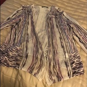 Final NWOT NIC & ZOE lightweight purple Cardigan sweater- firm price now